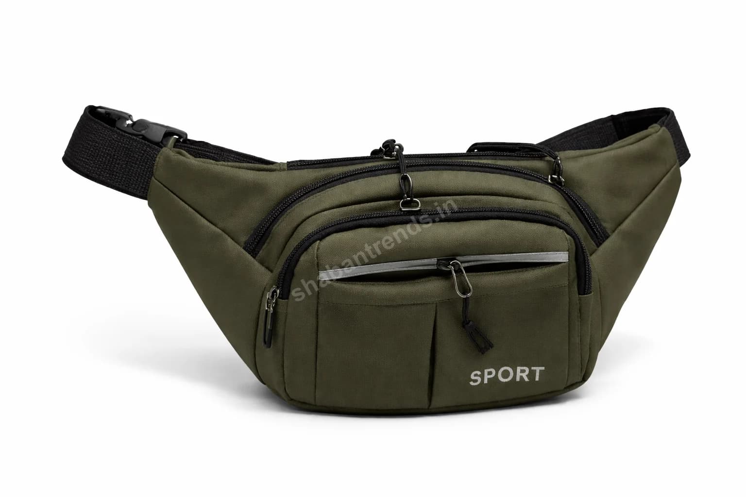 Men Waist Bag Fanny Pack Travel Belt Bag Stylish Crossbody Sling Bag